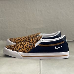 Nike Court Legacy Slip 'Leopard
